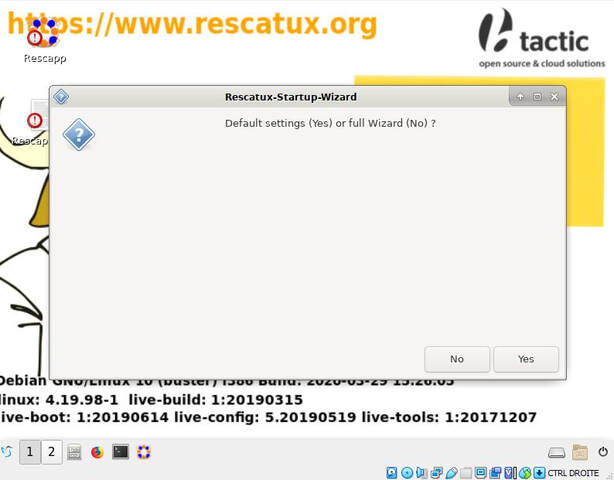 Photo page d'accueil de Rescatux